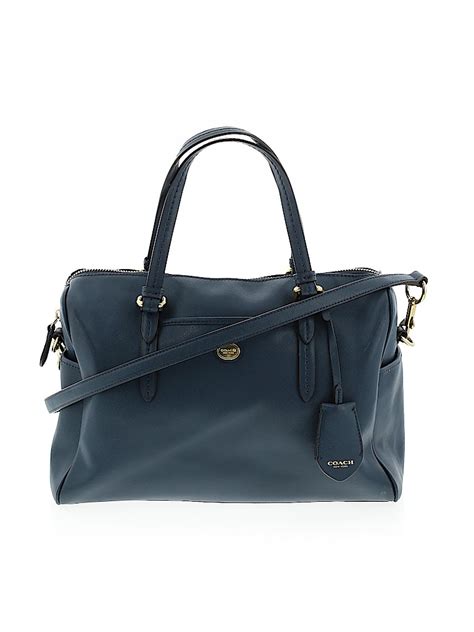 coach factory leather satchel